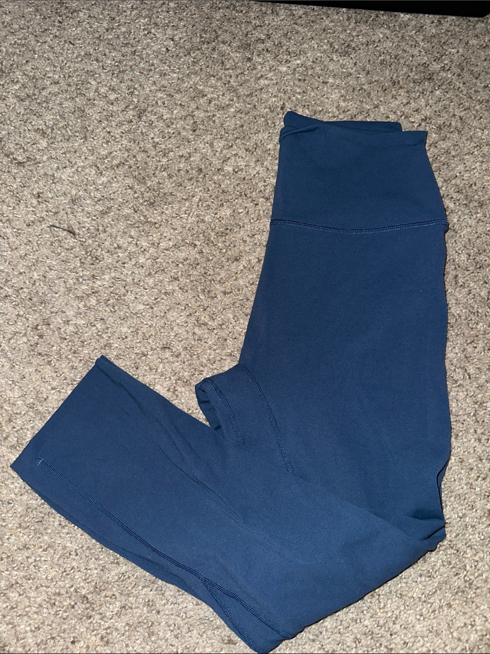 Curves N Combatroots Women's Blue Capri Leggings - Medium